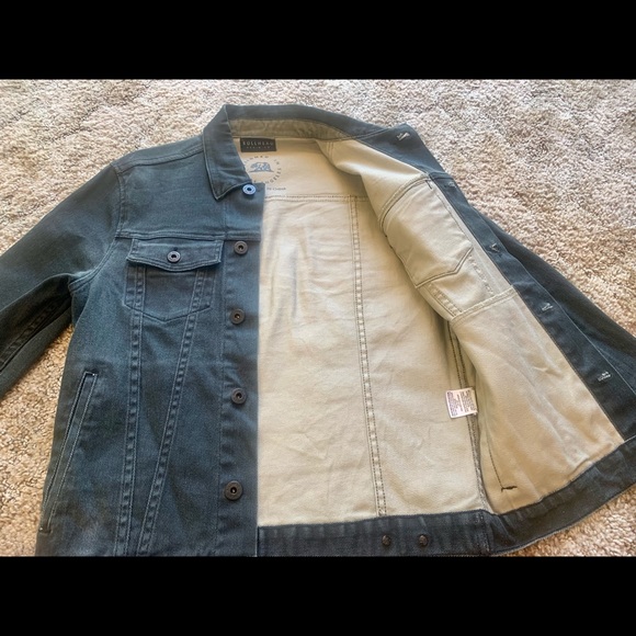 Pacsun Bullhead Black Denim Trucker Jacket - Small - Picture 6 of 8